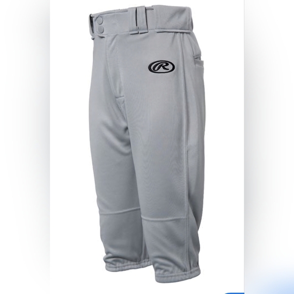 Rawlings Pants - #1660 Rawlings Men's/ Womens Gray Athletic Baseball Knickers Sz S